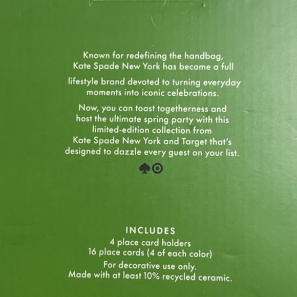 Kate spade Place Card Set - Picture 3 of 3